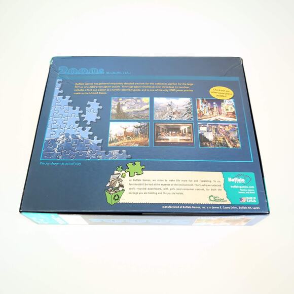 Buffalo Games Balloons In Flight 2000 Piece Jigsaw Puzzle with Poster - GUC - Picture 11 of 13